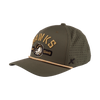 BOISE HAWKS MILITARY HAT, ARMY GREEN