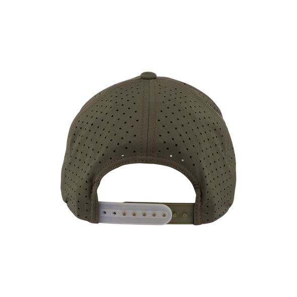 BOISE HAWKS MILITARY HAT, ARMY GREEN