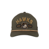 BOISE HAWKS MILITARY HAT, ARMY GREEN