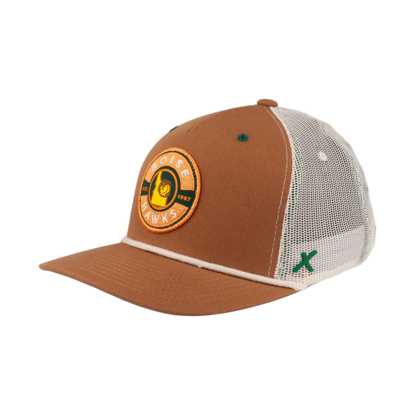 BOISE HAWKS CRUX CANVAS TRUCKER HAT