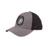 BOISE HAWKS FLINT FLEX FIT HAT, GREY/BLACK