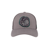 BOISE HAWKS FLINT FLEX FIT HAT, GREY/BLACK