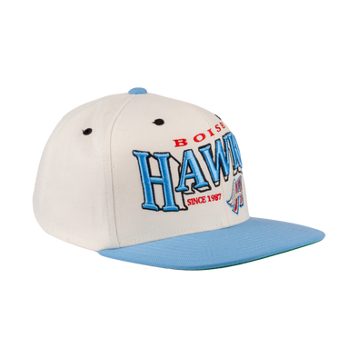 BOISE HAWKS NOSTALGIA H-WING FLATBILL HAT