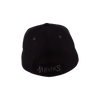 BOISE HAWKS STATE LOGO BLACK OUT FLEX FIT HAT