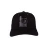 BOISE HAWKS STATE LOGO BLACK OUT FLEX FIT HAT