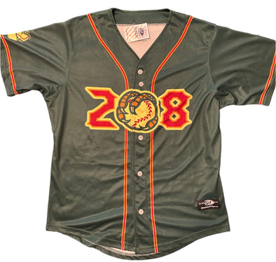 BOISE HAWKS AREA CODE JERSEY, GREEN