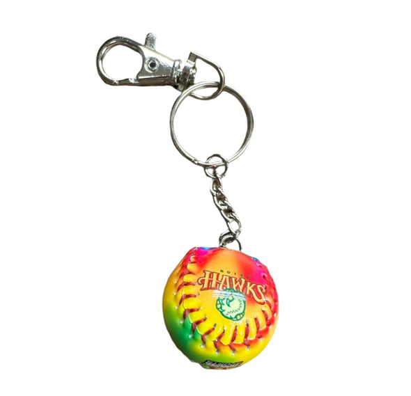 BOISE HAWKS BASEBALL KEY CHAIN